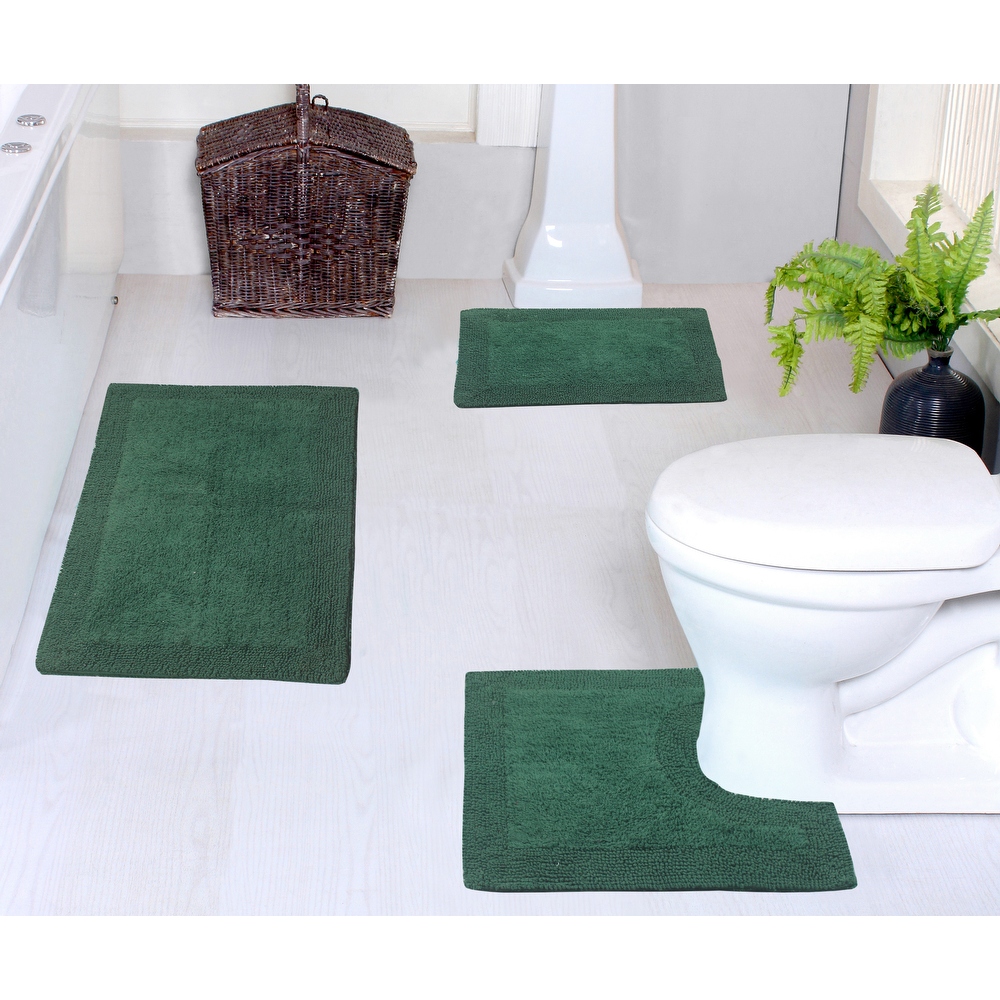 Hunter green bath towels and rugs clearance